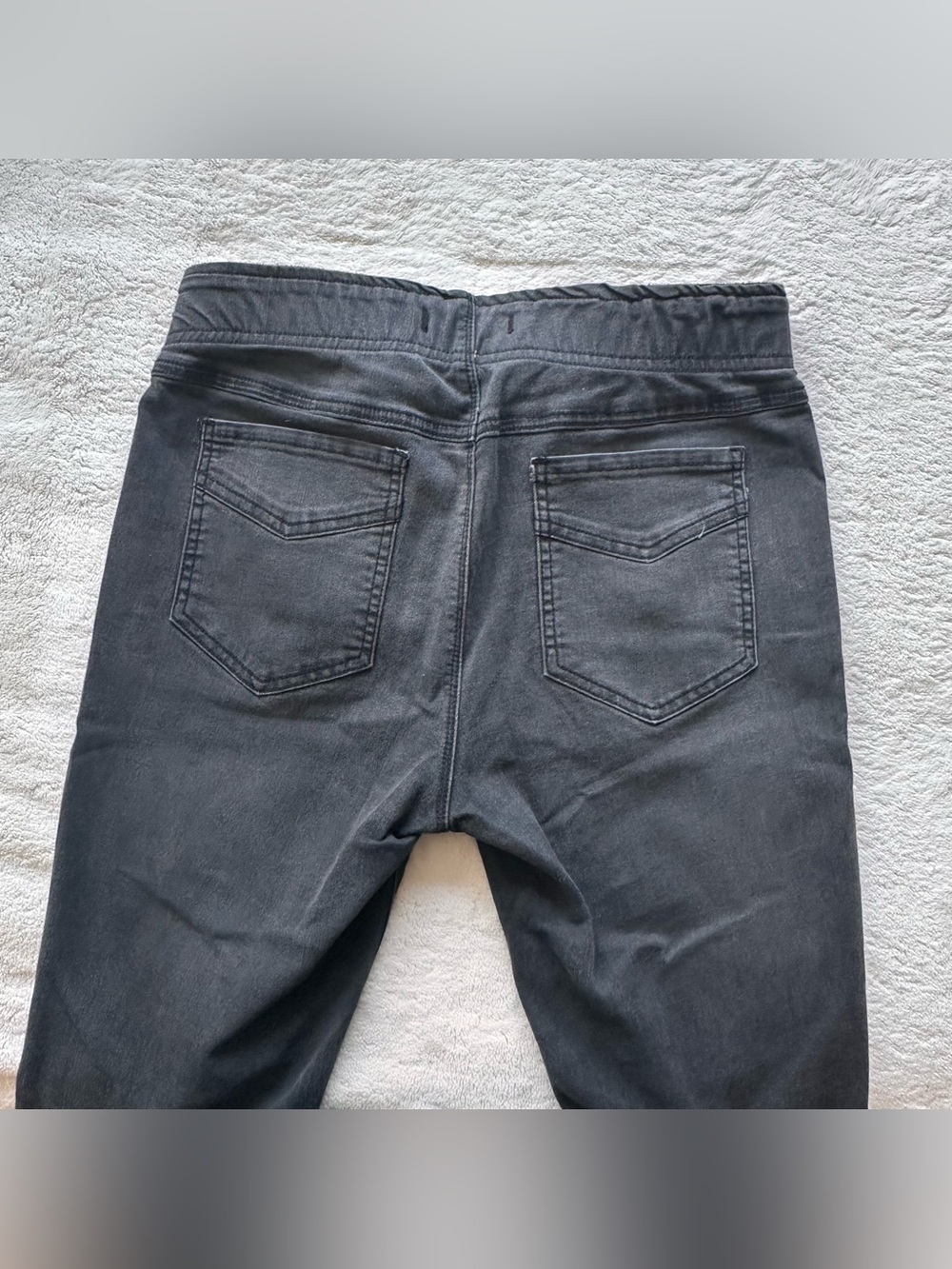 Free People Black Flare Wide-Leg Jeans - Picture 2 of 3